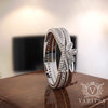 0.36ct Diamond Maple Inspired Gold Bridal Set - 02US55